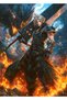Cloud Strife Gaming Metal Poster - Magnetic Wall Art Print