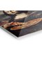 Mona Lisa Eating Pizza Pop Art Metal Poster - Magnetic Wall Art Print - 3