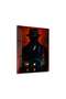 Noir Detective in a Cityscape Pop Art Metal Poster - Magnetic Wall Art Print - 2