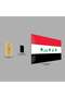 Iraq Flag Metal Poster - Magnetic Wall Art Print - 6