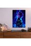 Starry Night Tanjiro Kamado Anime Metal Poster - Magnetic Wall Art Print - 5