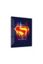 Superman Shield Pop Art Metal Poster - Magnetic Wall Art Print - 2