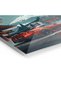 Red GTR Car Metal Poster - Magnetic Wall Art Print - 3
