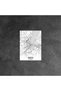 Geneva Switzerland City Map Metal Poster - Magnetic Wall Art Print - 7