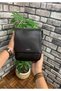Black Genuine Leather Men's Shoulder Bag // Grd260701Wt717