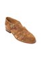 Italian Style Internal and External Natural Leather Suede Men's Sandals Tan T15214-24 - 4