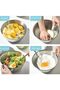 MANHONGYU Stainless Steel Mixing Bowls-3 Packs Small Thicker Stainless Steel Flat Bottom Mixing Bowls Set, Home, Refrigerator, and Kitchen Food Storage Organizers - 3