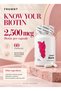 Biotin 2500 mcg Vitamin B7 Supplement for Hair, Skin & Nails, Daily Nutrition and Energy Metabolism Support, Vegetable Cellulose Capsules, Made in Latvia, 60 Capsules - 2