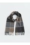 Quality Pieces from Çelebi Store: Checkered Embroidered Men's Scarf