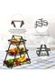 3-Layer storage rack, Fruit Storage rack, Vegetable Rack, Bread Display Stand for Kitchen, Fruit Bow - 4