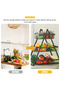 3-Layer storage rack, Fruit Storage rack, Vegetable Rack, Bread Display Stand for Kitchen, Fruit Bow - 7