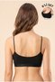 6-Pack Women's Padded String Strap Bustier – Supportive Breast Pad Bra Tank Top, Casual and Comfortable Everyday Underwear - 2