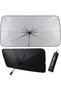 Car Sunshade Windshield ستارة شمسية قابلة للطي لزجاج السيارة الأمامي عاكس للحماية من الأشعة فوق البن
