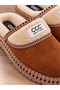 Women's Cozy Comfort Fur-Lined Plush Lined Leather Look Closed Toe Winter House Slippers Stc1381 - 4