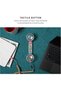 Pop Phone Retro Handset USB-C, Plug and Talk Connection, Hi-Quality Microphone and Speaker, Less Radiation, for iPhone 17/16/15 Samsung Tablets MacBooks Laptops w/USB-C port, Bubble Gum - 6