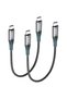 2 Pack 15cm USB C Cable Short USB C to Type C Cable PD 60W