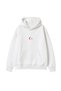 Women's Oversize Hoodie Legend of Türkiye Printed White – Hooded, Kangaroo Pocket, 3 Thread Raster Fleece - 6
