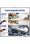 2500W Handheld Steam Cleaner, Pressurized Portable Steam Cleaning Machine with 1.2L Water Tank, 6 Accessories for Kitchen, Bathroom, Car, Tile, Furniture & AC. - 6