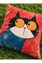 Funky Friends Digitally Printed Decorative Velvet Textured Polyester 4-Piece Cushion Cover Set (Dkr) - 2