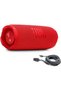 Flip 7 (Red) + Bundle with USB-C Braided Cable