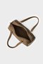 Cylinder-Shaped Hand and Shoulder Bag-Mink - 6