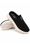 Noka Nina Linen Comfortable Flexible Sole Closed Sabo Women's Slippers - 4