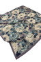 Floral Patterned Cotton Silk Scarf Ls2214 - 3
