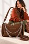 Luxury Suede Crossbody Women's Shoulder and Shoulder Bag - 6