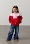 Ear-Collar Shirt Red - 4