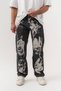 Dripwash Dye Effect Washable Baggy Jean Men's Trousers