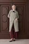 80153 - Stylish Comfortable Gold Buttoned Felt Women's Knitwear Long Cardigan