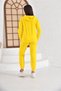 Sari Two Yarn Oversize Hooded Sweatshirt with Pockets - 4