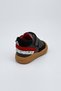 Genuine Leather Men's First Step Sneakers Black - 3