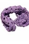 Purple Circular Scarf
