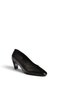 Z820600060 Black Rustic Thick Heeled Women's Shoes - 6
