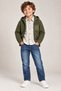 Boy's Knitwear Sweater, Hooded Shirt and Trousers 3-Piece Set for Holidays - 3
