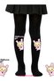 Rilakkuma Black Pantyhose Matte Opaque Micro 50