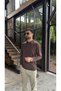 Men's Polo Collar Long Sleeve T-Shirt Cotton Lycra Polo Collar T-Shirt Regular Fit 73-75 cm Code: Jsm26-Pyt-002