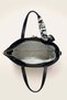 Women's Knitted Patterned Scarf Detailed Buckle Zippered Hand and Shoulder Bag 7456 - 3