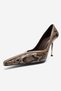 Anthea Mink Patterned Women's Heeled Shoes - 7