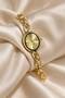 Kelyn Gold Dial Gold Color Chain Cord Women's Wristwatch & Stylish Bracelet Watch