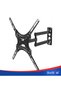 Full Motion TV Wall Mount for 32-55 inch TVs Max VESA 200x200mm Wall Mount TV Bracket with Swivel Tilting Extension Level Adjustment for LED LCD Flat Curved TVs Up to 22 Kg - 4