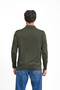 Polo Neck Sweater with Button Detail - 6