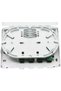 Fiber Optical Terminal Junction Box, 4-Port Fiber Panel Box Desktop Place FC LC Adapters for FTTH, FTTO, FTTD - 5