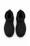 9002 Women's Premium Suede Fur Lined Winter Boots Black - 5