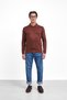 Polo Neck Sweater with Button Detail - 6
