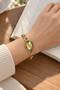 Kelyn Gold Dial Gold Color Chain Cord Women's Wristwatch & Stylish Bracelet Watch - 3