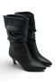 Iblantha Women's Pointed Heeled Short Boots 001