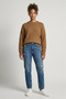 Crew Neck Knitwear-Camel Camel - 2