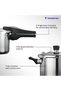Aero Arc 5L Tri-Ply Stainless Steel Pressure Cooker | Large | Food-Grade SS304 | 3-Layer Safety System | Gas & Induction Compatible | Ergonomic Easy-Close | Inner Markings 98052537 - 3